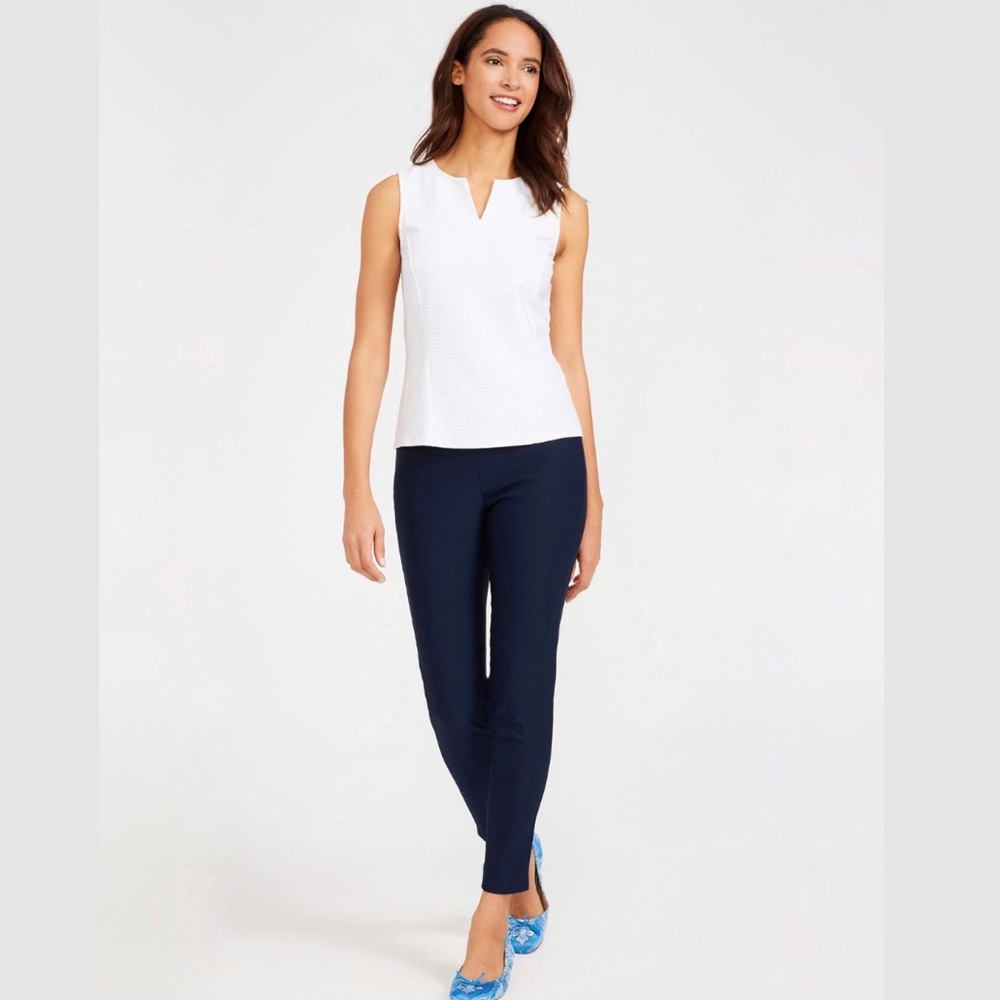J. McLaughlin Winter Navy Margot Ankle Pants (10)